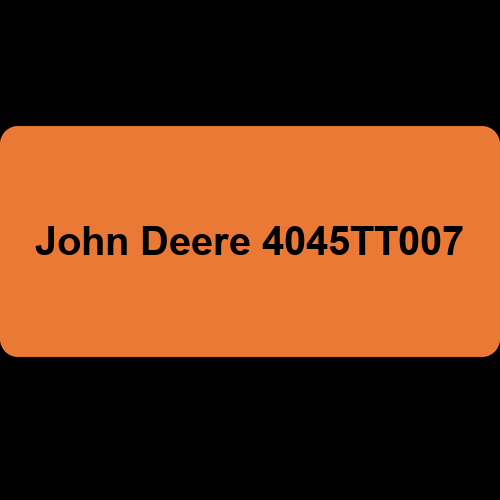 John Deere 4045TT007